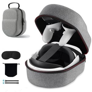 Perjalanan dan penyimpanan EVA Hard VR casing kacamata dengan ritsleting PENUTUP UNTUK 2/Meta untuk 3/<span class=keywords><strong>Vision</strong></span> Pro/Pico 4 Headset VR - Product Image 1