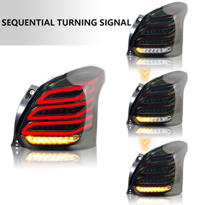 Archiac LED phía sau ánh sáng swifts đèn hậu Plug & Play năng động khởi động tuần tự chuyển cho Suzuki <span class=keywords><strong>Swift</strong></span> đèn đuôi 2017 - 2020 - Product Image 4