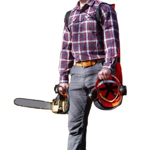 BSCI factory China Supplier Vehicle Forestry Tools Kits Bag Rugged Canvas Outdoor <b>Chainsaw</b> Carry Bag - Product Image 3