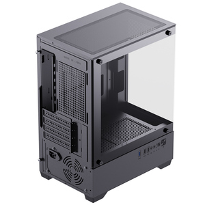 Boîtier de <span class=keywords><strong>PC</strong></span> de bureau vertical RGB en métal direct SNOWMAN 085 MTX/Mini Tower pour <span class=keywords><strong>PC</strong></span> de jeu, <span class=keywords><strong>assemblage</strong></span> de boîtiers et de tours d'ordinateurs de jeu - Product Image 3