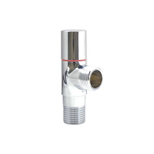 PPW Messing 1/2 Zoll Chrom-Finish Eckventil zur Steuerung von Haushaltstoiletten, Warmwasserbereitern und Warmwasserhähnen – Universelles Dreieck-Stoppventil - Product Image 4