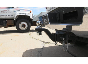 Support de <span class=keywords><strong>boule</strong></span> forgé pour usage commercial Sky Scraping Tower, 4''DROP, style récepteur, remorquage robuste, 20000LBS, carbure noir - Product Image 6