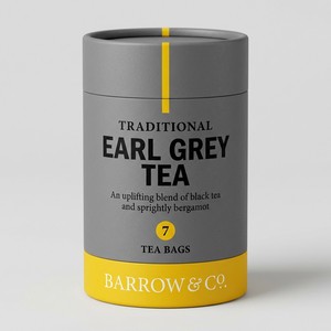 Boîte ronde en papier artisanal pour thé biologique, thé fleuri, infusion d'herbes, emballage personnalisé avec logo - Product Image 1