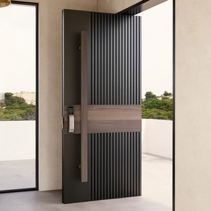 Porte de sécurité pour l'Europe de l'Est, Porte d'entrée principale pivotante pour villa en Turquie, Portes de sécurité blindées pour maison au Nigeria - Product Image 4
