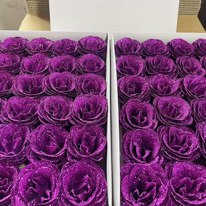 Hot Selling 30Pcs/Box Colorful Artificial Flower Glitter Perpetual Flowers Rose Heads Wedding Party Gift Box <strong>Decoration</strong> - Product Image 3