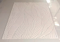 Tapis jacquard uni en microfibre douce texturée pour salon, chambre à coucher, maison moderne