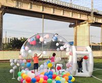 Tente bulle gonflable MH Dreamland, dôme tunnel pour le camping, matériau PVC, quatre saisons, imperméable, ouverture automatique rapide, 1 an