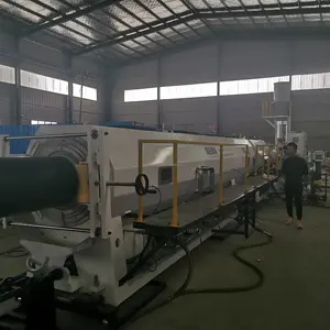 Línea de producción de tubería de suministro de agua HDPE de plástico/extrusora de tubería HDPE 630 mm