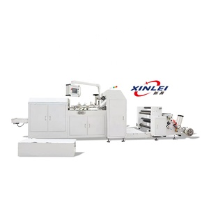 Bakery Machine High Speed Roll Feeding Food Bakery Bread Bag Making Machine With V Bottom Supplier From Chinese Supplier