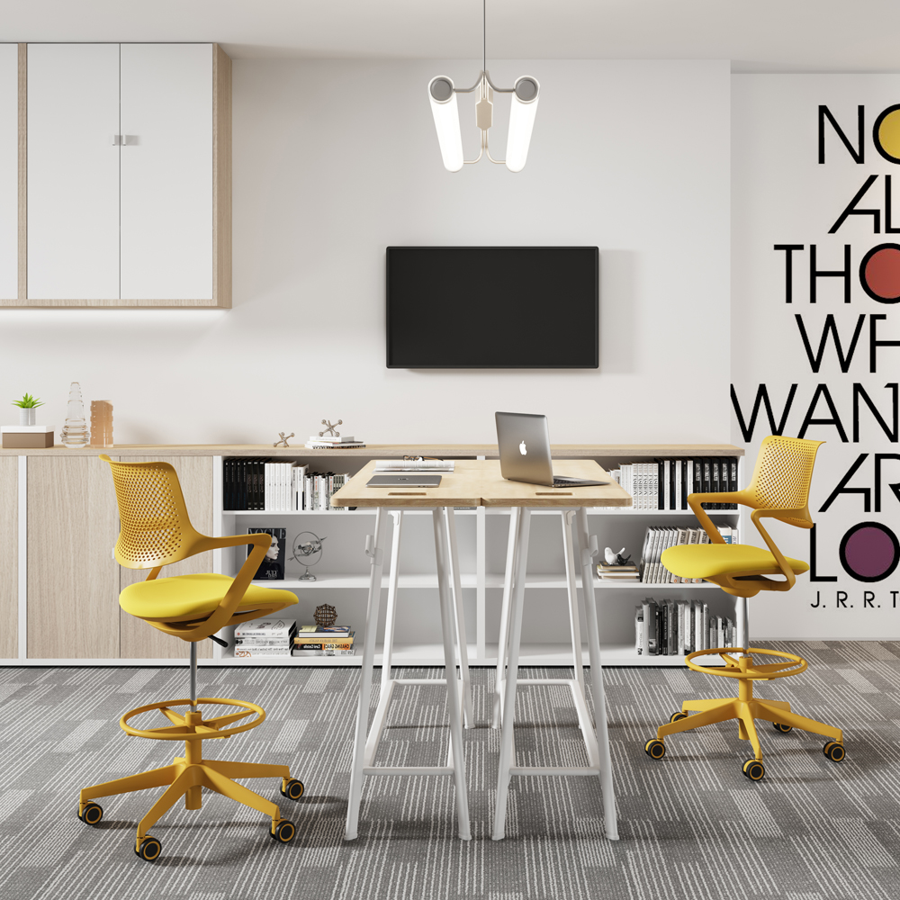 QS-DRC04 office draft chair with footrest