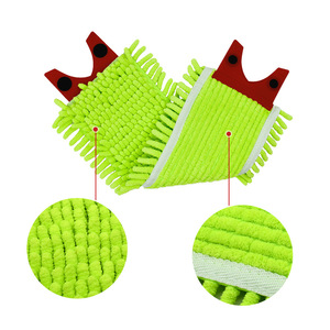 Tissu en chenille de remplacement pour <span class=keywords><strong>serpillière</strong></span> plate 2-en-1 O-Cedar <span class=keywords><strong>UltraMax</strong></span>/UltraMaT - Product Image 3
