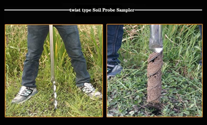 Hot bán tiêu chuẩn thép không gỉ đất tay khoan đất lấy mẫu khoan cho đất mật độ thử nghiệm - Product Image 5