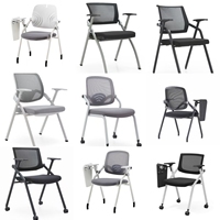 Chaise de bureau pliante compacte, chaise de bureau ergonomique, chaise pliante pour salle de conférence, mobilier pliable et table gigogne