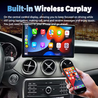 Pemutar Multimedia Mobil Android 14 Carplay Auto 13 inci untuk Benz Kelas A Kelas B CLA GLA Kelas A45 2013-2019 Autoradio GPS Stereo