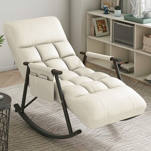 Mecedora Lazy Sofa Silla Tela técnica Leathaire Silla de cubierta individual <span class=keywords><strong>Chaise</strong></span> <span class=keywords><strong>Longue</strong></span> Reclinable - Product Image 3