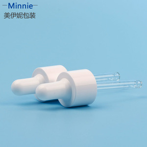 Minnie 50ml Pet Plastic Concentrate <b>Bottle</b> With <b>Dropper</b> For Essential Oil Serum Facial Moisturizer Repair - Product Image 2