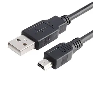 KinKuo Mini USB Cable USB 2.0 A Male To Mini USB Cable Mini-B Cable For Computer