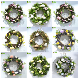 Guirlande de Noël d'extérieur de luxe artisanale en forme de pomme de pin et en polystyrène avec des motifs personnalisés pour la décoration des fêtes - Product Image 4
