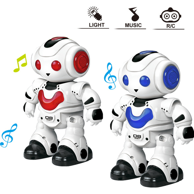 Hot Selling Kids Educational Intelligent Musical Remote Control Smart Robot Toy RC Dancing Robot Remote Control Toys