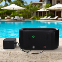 Enfriador de Agua Fuerle de Alta Calidad de 1/3 HP, Enfriador de Agua, Baño de Hielo para Inmersión en Frío de 0.3 HP