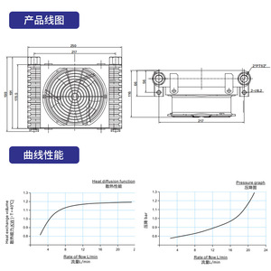 ฮิโมริหม้อน้ำระบายความร้อนด้วยอากาศ AL404 220V 34W เครื่องทำความเย็นแบบแลกเปลี่ยนความร้อนแนวตั้ง - Product Image 4