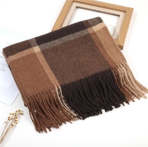 Mode féminine hiver écharpe chaud Pashmina Wrap châle <span class=keywords><strong>cachemire</strong></span> laine Plaid couverture chapeau et gants ensembles - Product Image 2