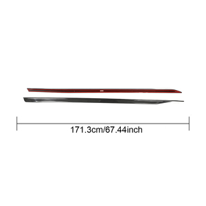 Extension de jupe latérale en Fiber de carbone i5 M60 ajouter sur la plaque sous pour <span class=keywords><strong>BMW</strong></span> série 5 I5 G60 M Sport <span class=keywords><strong>x</strong></span> <span class=keywords><strong>Drive</strong></span> électrique 2024 + - Product Image 6