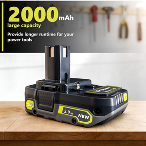 Batteries rechargeables au lithium-ion Victpower pour outils électriques Ryobss 18V 2.0Ah 2.5Ah 3.0Ah 1.5Ah P102 P103 P104 P105 P107 P109 - Product Image 5