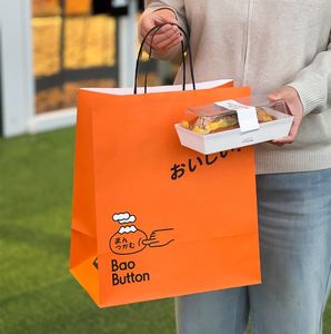 Sac d'emballage personnalisé en papier kraft biodégradable, recyclable, résistant à la graisse, pour la restauration rapide, les hot-dogs, les sandwichs, les hamburgers - Product Image 2