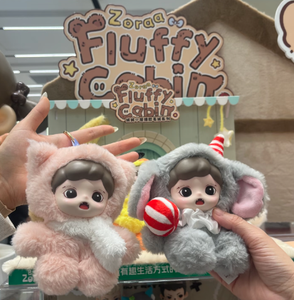 TNT SPACE Zoraa Fluffy Cabine Série Vinyle En Peluche Poupée Boîte Aveugle Ornements Décoratifs <span class=keywords><strong>Anime</strong></span> Figure - Product Image 3