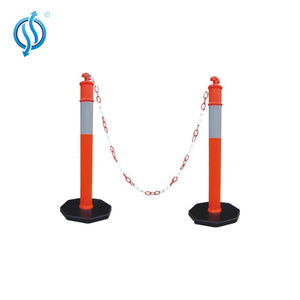 عمود توجيه عاكس على جانب الطريق عمود تحذير بلاستيك عمود توصيل T - Product Image 3