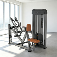 Máquina de remo sentado con pila de pesas ajustable para ejercicios de espalda, equipo de fitness para gimnasios, venta al por mayor de fábrica