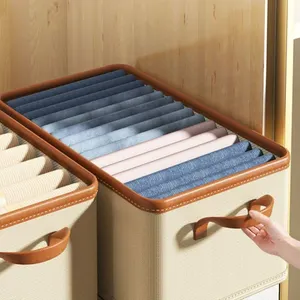 Casa vendita calda vestiti Organizer armadio portaoggetti lavabile armadio cassetto Organizer per vestiti Jeans biancheria intima scatola di immagazzinaggio