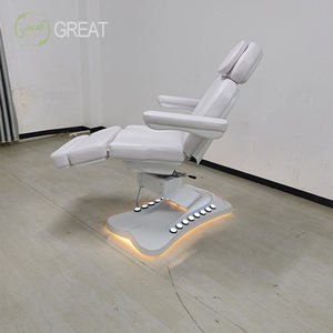 Lettino da Massaggio Elettrico Idro-Cosmetico Professionale di Lusso per Salone e Spa, Curvo per Trattamenti Estetici e Ciglia - Product Image 2