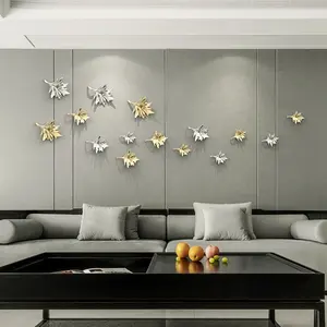 Wall Decorations Maple Leaf Wall Art Home Decor For Home Hotel Villa Room Decoration