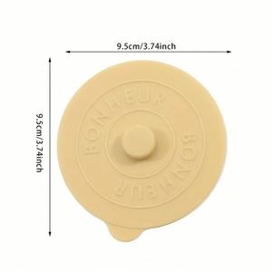 Nuevas Tapas de Silicona para Tazas con Diseño Moderno de Alfabeto, Antipolvo, Ecológicas, Antideslizantes, con Sellado al Vacío, para Uso en el Hogar y la Oficina - Product Image 2