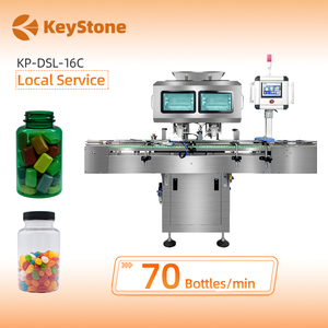 Keystone Packaging High Speed <b>Pill</b> Capsule Counter 16 Channel Automatic Packing Bottling Tablet Counting Machine - Product Image 1