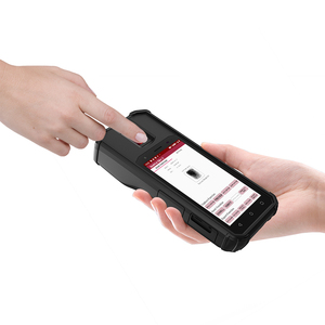 Android de mano de 5 pulgadas con sensor de huellas dactilares para número de identificación nacional y registro de tarjeta SIM móvil - Product Image 3