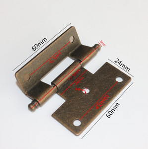 Charnière antique de 3 pouces adaptée aux portes des armoires et des armoires avec un style européen rétro - Product Image 2