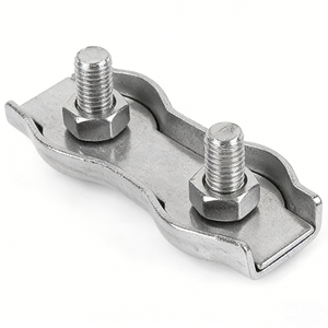 <span class=keywords><strong>Clip</strong></span> de fixation <span class=keywords><strong>pour</strong></span> câble en acier inoxydable poli à double rainure <span class=keywords><strong>pour</strong></span> suspension de meubles et murs-rideaux en <span class=keywords><strong>verre</strong></span> - Product Image 2