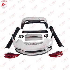 Kit de conversion carbone Z-ART 2005-2011 Widebody 997 en 991 GT3 pour <span class=keywords><strong>Porsche</strong></span> <span class=keywords><strong>911</strong></span> 997.1 997.2, pièces de tuning aérodynamique pour lifting - Product Image 2