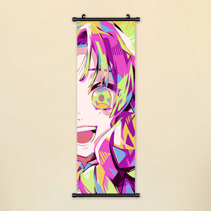 Póster de Tela Colgante de 70*25cm con 3000 Diseños de Anime Japonés, Personaje Tanjiro de <span class=keywords><strong>Demon</strong></span> <span class=keywords><strong>Slayer</strong></span>, Póster Decorativo para Pared - Product Image 2