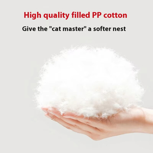 Cama para Mascotas de Felpa Lavable e Impermeable, Rectangular, con Base de Tela Oxford y Espuma Viscoelástica 3D en Forma de Huevo, con Peluche Sintético para Perros y Gatos - Product Image 3