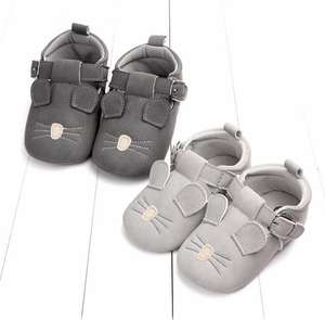 Chaussons pour bébés filles et garçons, chaussures de premiers pas pour tout-petits, animaux mignons, dessins animés, mocassins - Product Image 4