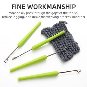 Wholesale Thin Handle Wig Dye Tongue Tool Plastic Crochet <b>Hair</b> Salon - Product Image 5