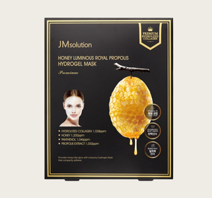 Masque Hydrogel Royal Propolis Lumineux au Miel JMSOLUTION – Masque Coréen Hydratant Intense en Tissu, Essence Hydratante pour le Visage - Product Image 2