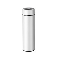 Botella de agua aislada de acero inoxidable de doble capa 304, pantalla LED de temperatura, Sensor electrónico inteligente, bebida directa