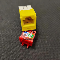 UTP RJ45 Modular Jack Panduit Cat5e Keystone Jack CJ5E88TGYL