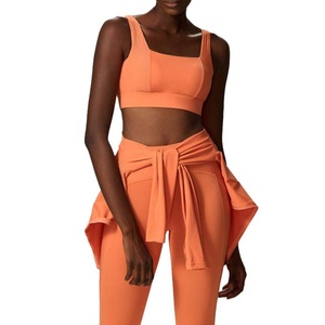 Chaqueta Deportiva de Yoga para Mujer, Personalizada, para Exteriores, con Cremallera, Elástica, Holgada, sin Costuras - Product Image 5