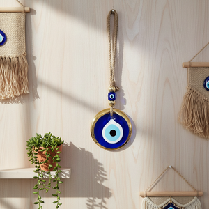 <b>Large</b> Evil Eye <b>Ornament</b> 9 X 28 cm Wall Hanging Decorative Piece - Product Image 3